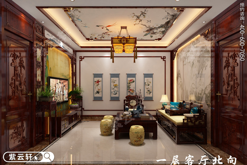 在中式别墅装修中享受古代豪门般的生活
