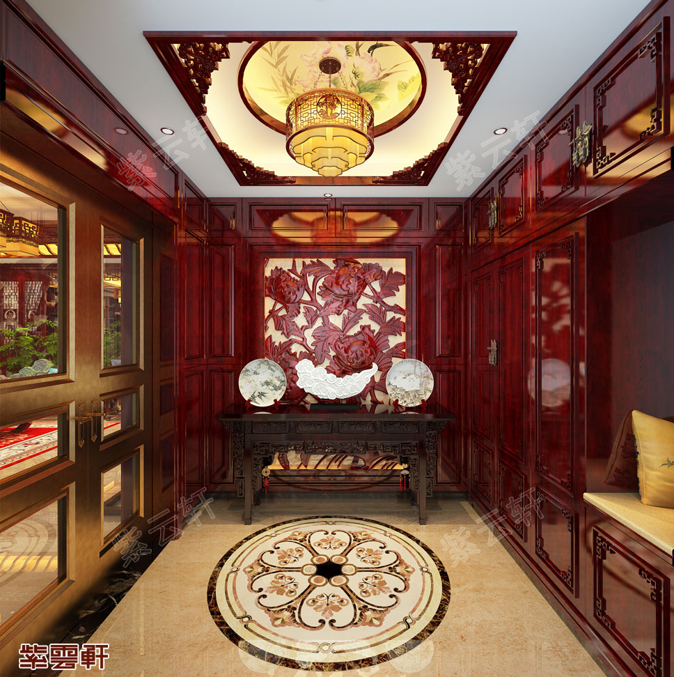 中式别墅装修设计效果图