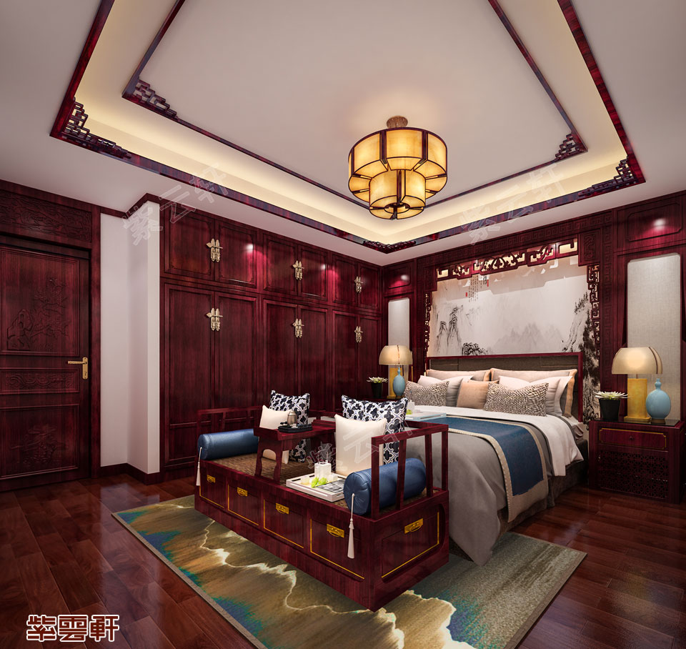 中式风格卧室装修设计