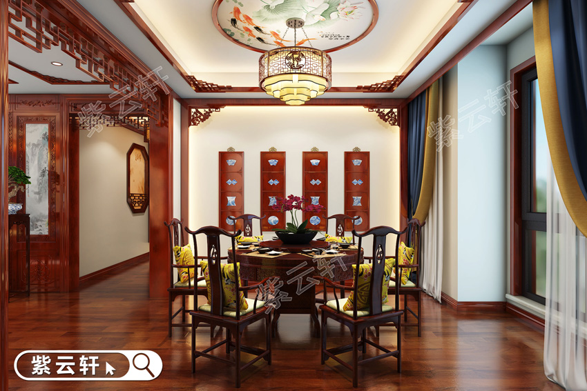 中式餐厅装修设计