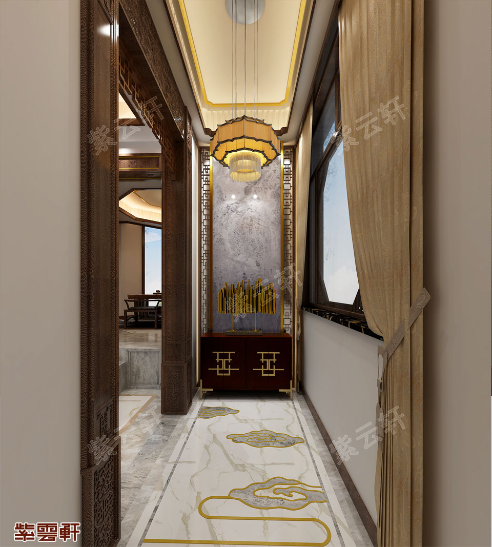 中式别墅装修效果图