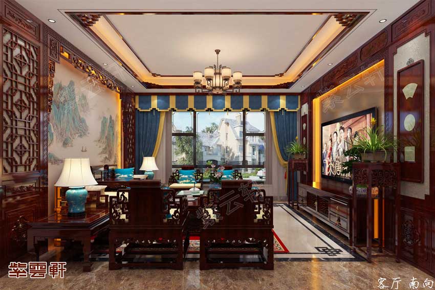 甘肃中式家庭装修拥有的时尚美雅趣与高级并存