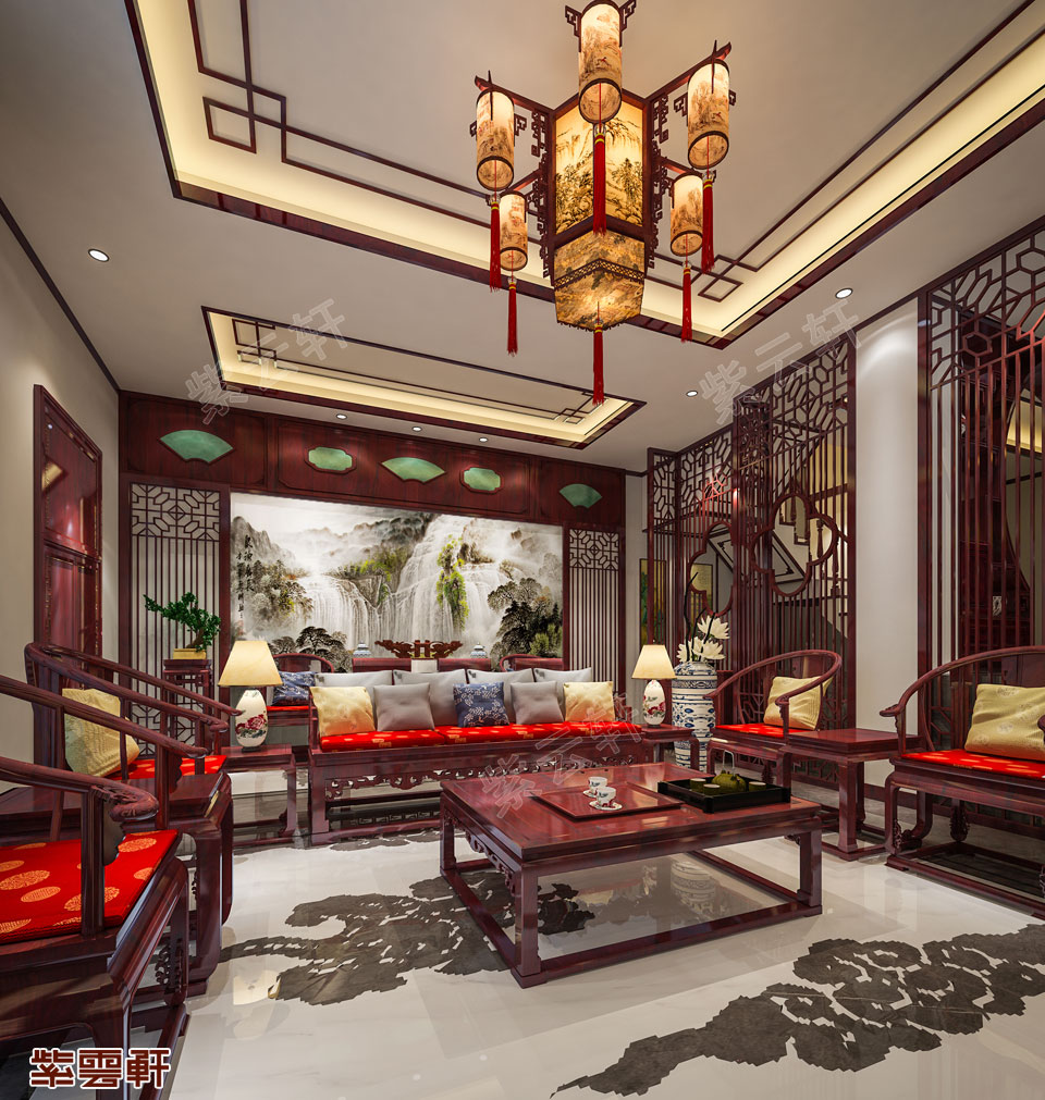 起居室中式装修设计