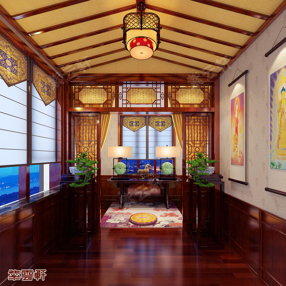 佛堂中式装修设计