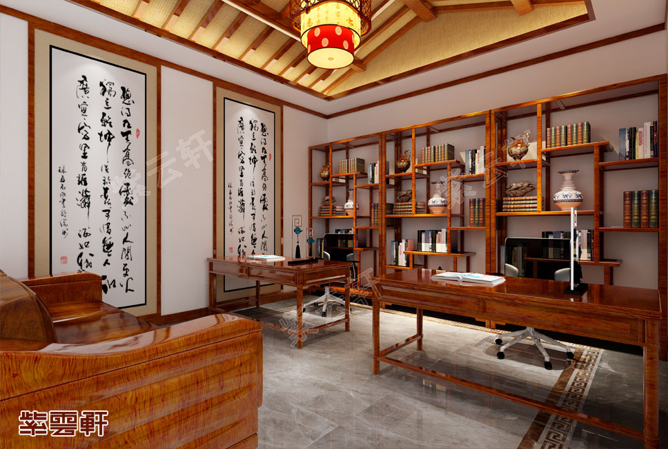 中式书房装修设计