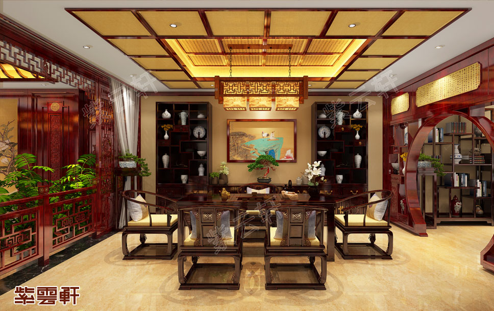 中式茶室装修设计