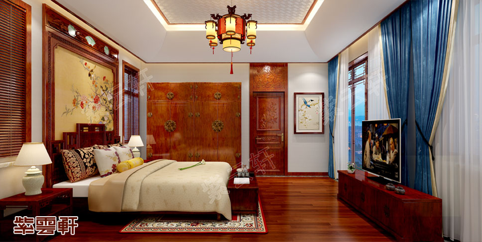 中式卧室装修设计