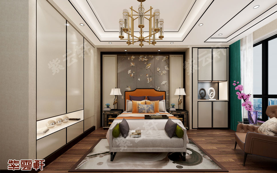 简约中式卧室设计