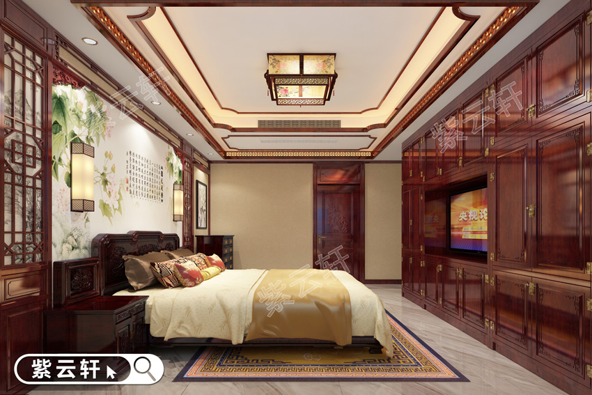 中式卧室装修设计