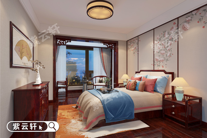 中式风格卧室装修设计