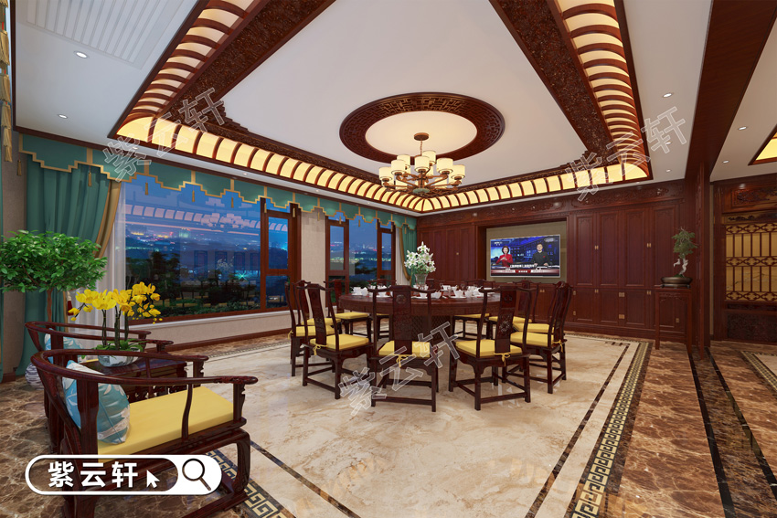 中式餐厅设计装修