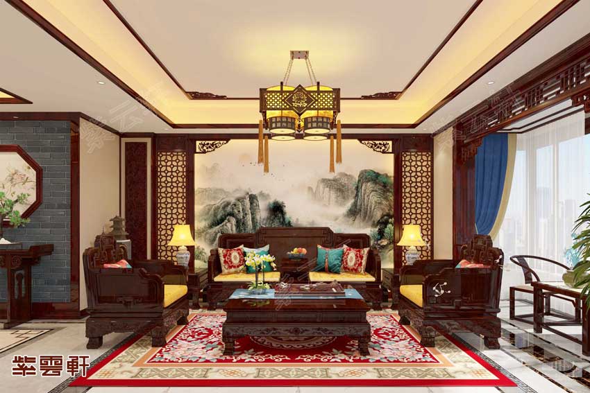 山西中式家庭设计装修兼具时尚与禅意的气派家居