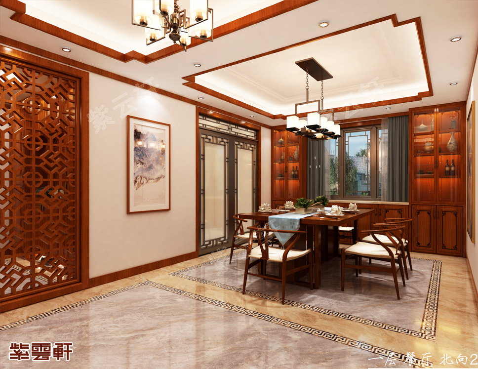 中式餐厅装修设计