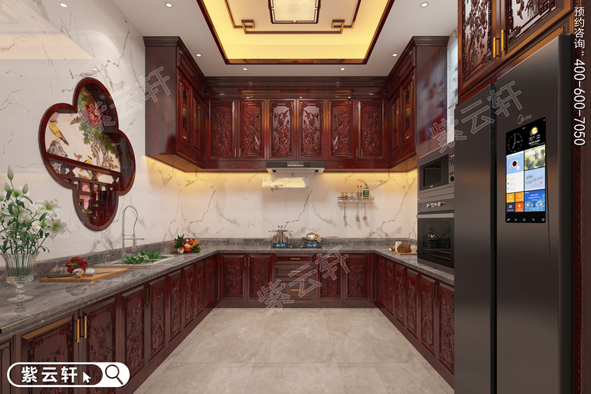 厨房中式装修效果图