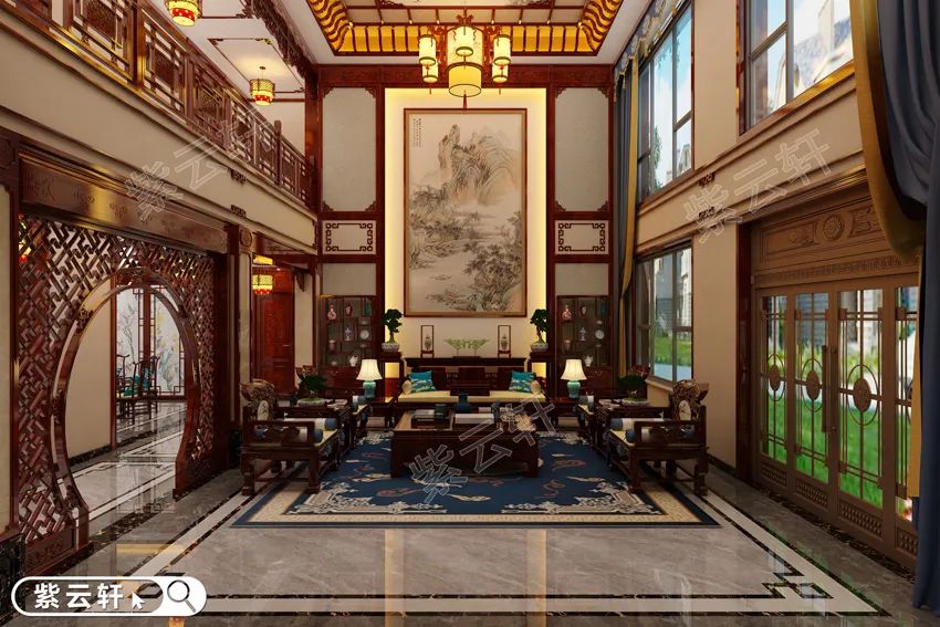 传统中式别墅装修古朴之美静享美好生活