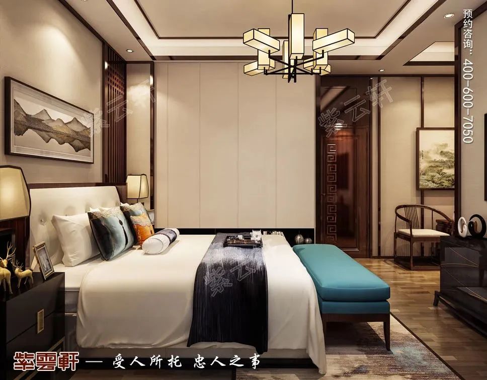 中式风格卧室装修设计