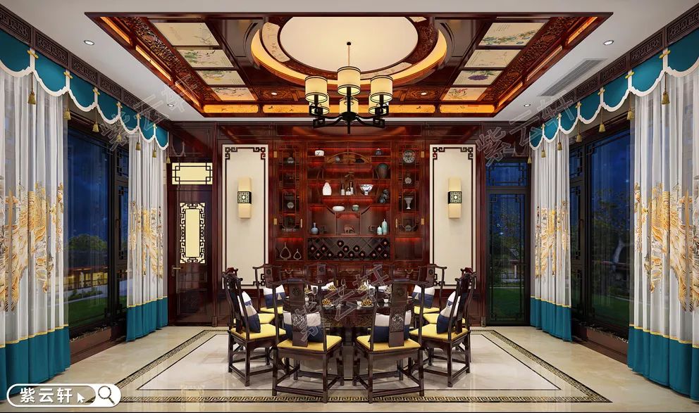 中式餐厅装修设计
