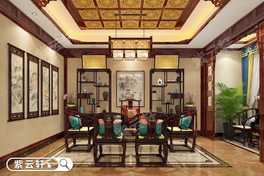 茶室装修效果图