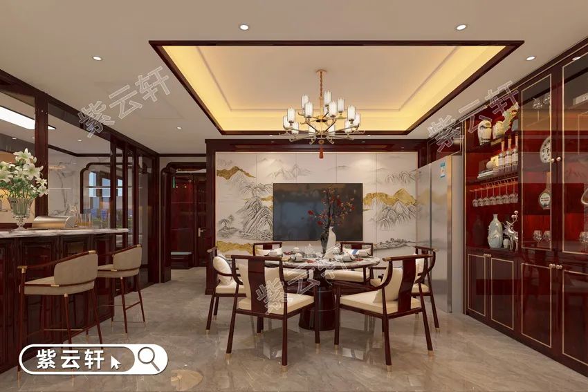 中式餐厅装修设计