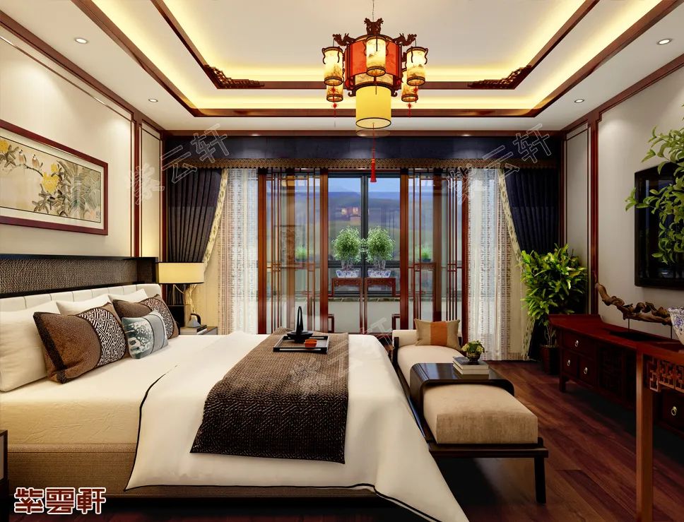 中式卧室装修设计