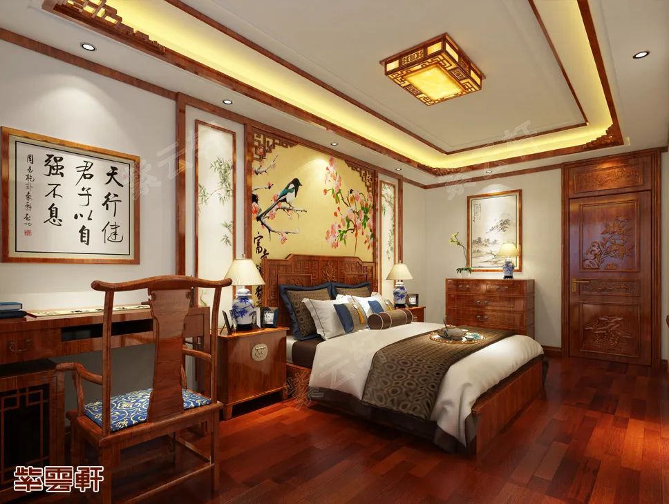 中式卧室设计