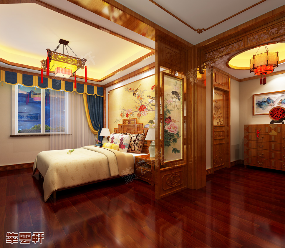 中式卧室设计