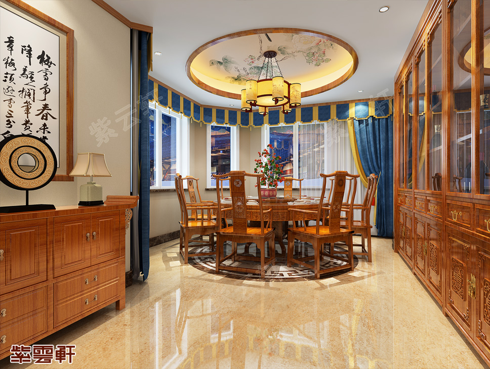 餐厅中式装修效果图