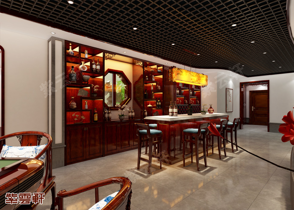 酒窝中式装修效果图