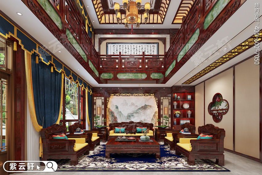 中式别墅豪宅装修让工薪阶层也体会一下贵族生活