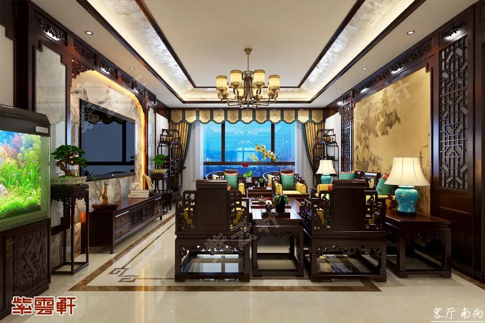 中式风格客厅装修设计