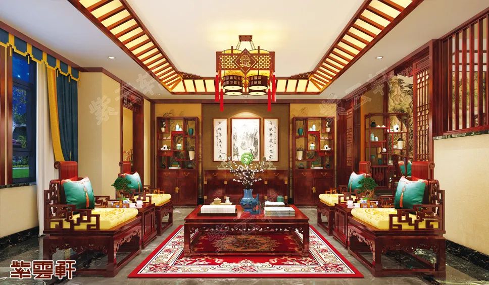 传统中式装修设计别墅中每个细节都能惊艳到你