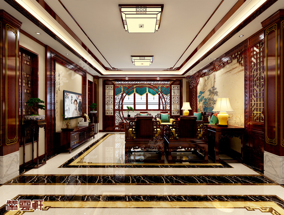 皖南中式别墅室内设计散发典雅时尚的浪漫雅宅