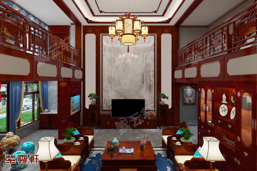 古典风格别墅客厅