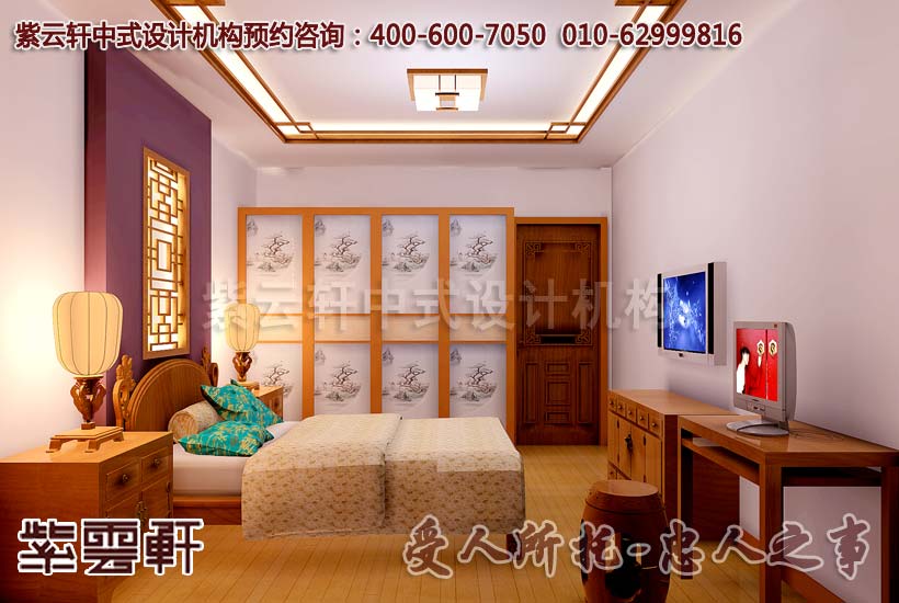 别墅中式装修-老人房