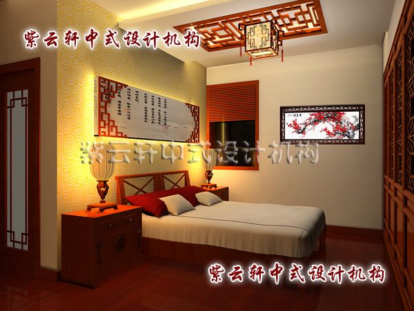 新中式装修设计卧室：雅致，温馨