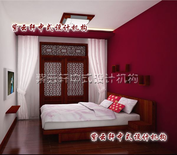 新中式装修设计之女儿房：浪漫的风情