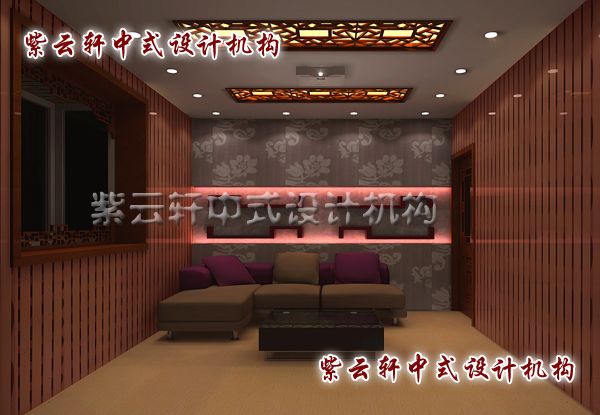 新中式装修设计之影音室