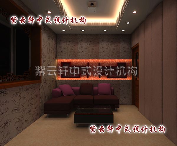 新中式装修设计之影音室：高雅生活
