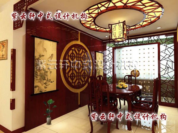 古典中式装修设计之餐厅