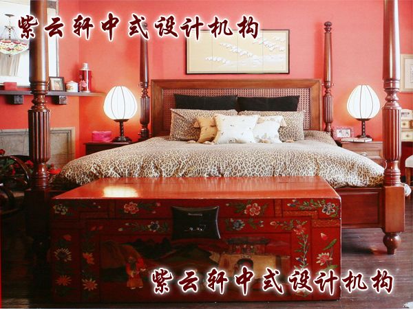 四合院中式装修设计-卧室：祥和、宁静，大家气派