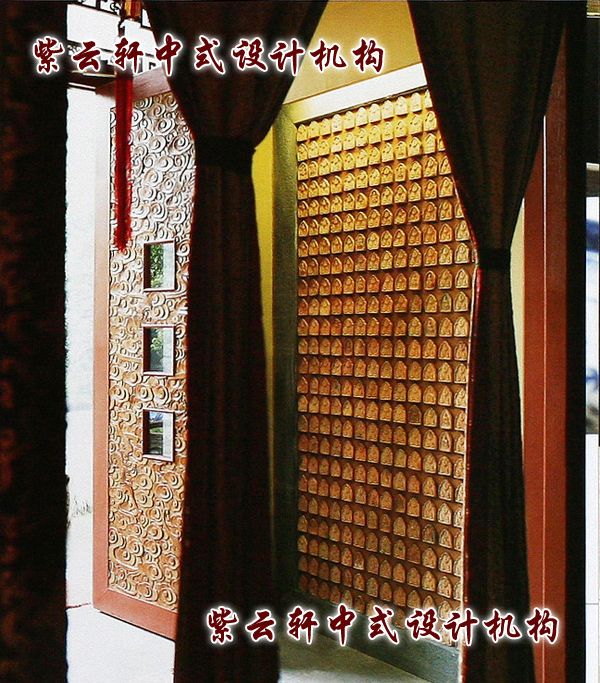 茶馆中式装修-门廊：古朴的神秘