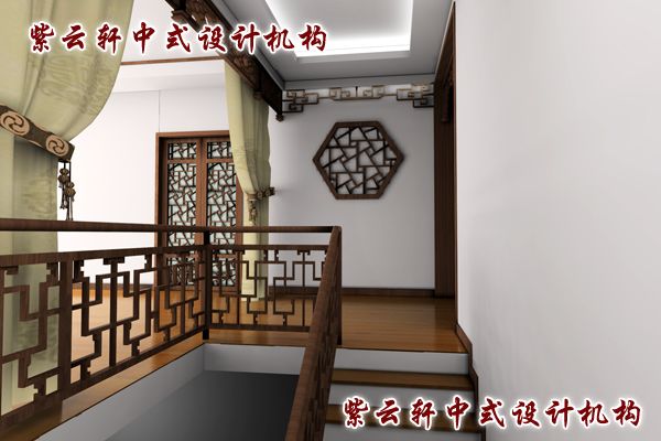 四合院古典中式装修风格设计-过道：移步变景，乃中式设计之精髓