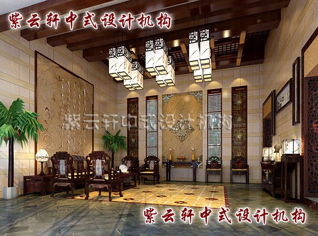 四合院中式中堂另一角度:大气,高贵,彰显身份之尊