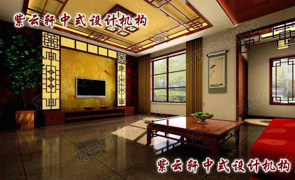 中式客厅：家人闲坐，更见富贵与融洽