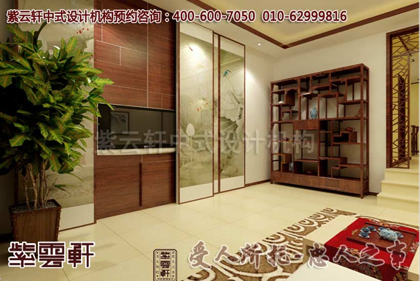 客厅中式装修-简约中式风格