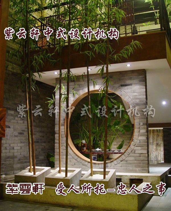 茶楼中式装修一景