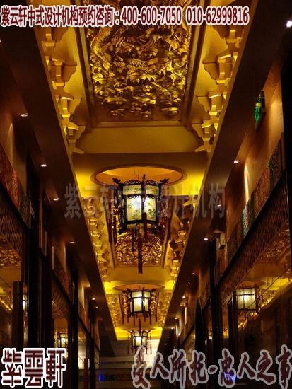 豪宅风格酒店装修效果图_图片