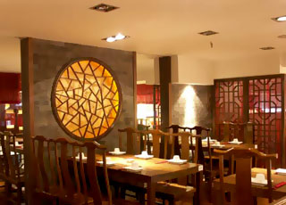 中式餐厅装修设计(图片)-晋德楼餐厅-餐厅中式装饰典范设计