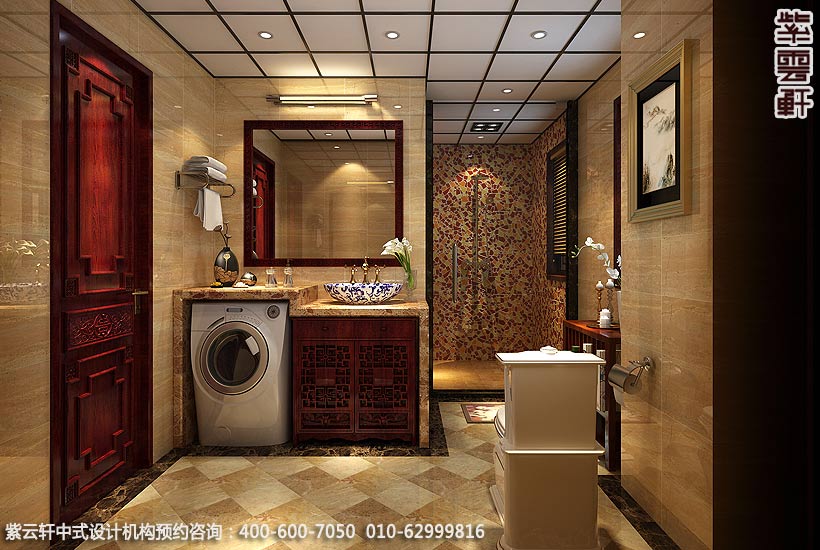 别墅设计效果图大全之卫浴室装修图片
