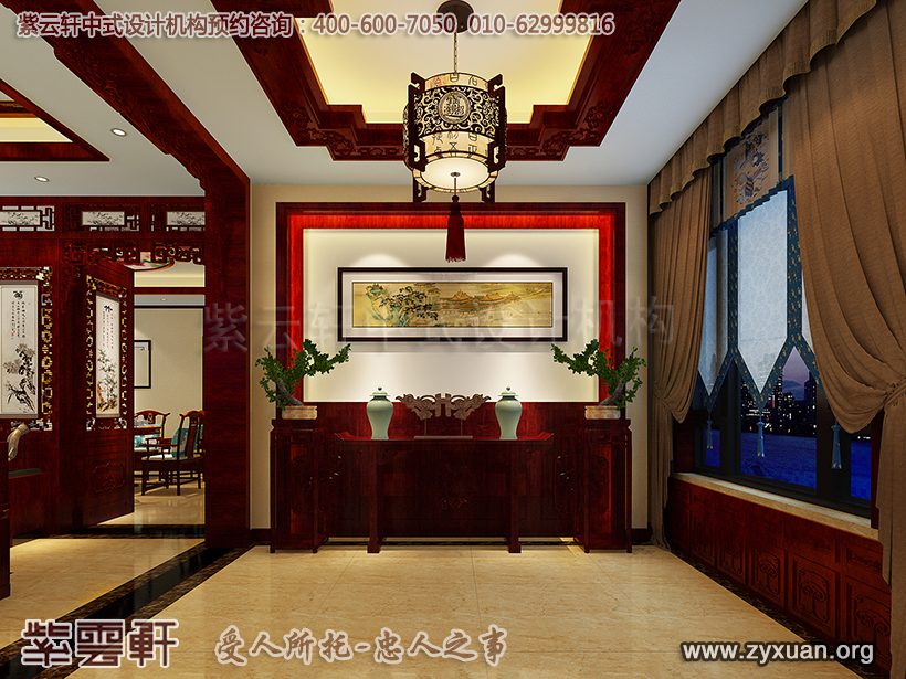 别墅玄关装修效果图